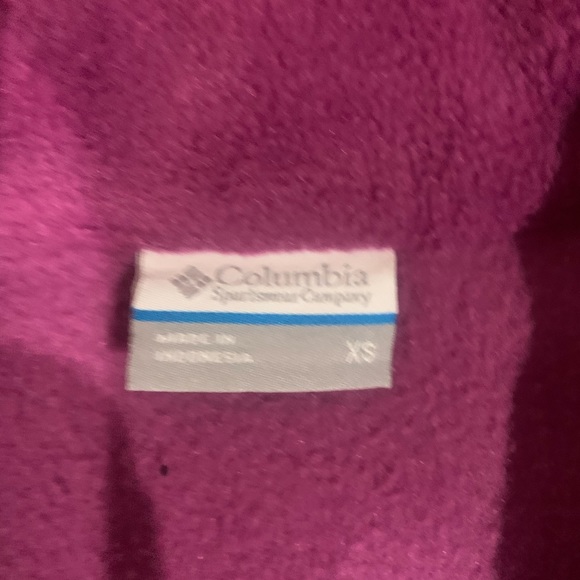 Columbia fleece zip up vest - Picture 2 of 2